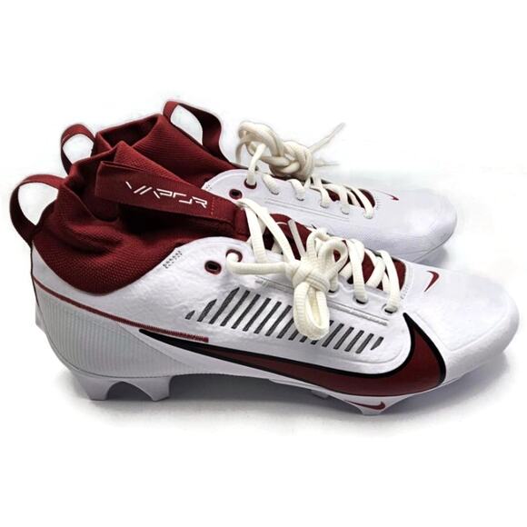 Nike Vapor Edge Pro 360 2 TB Cleats White Team Crimson Mens Size 11 NWB - Picture 3 of 16